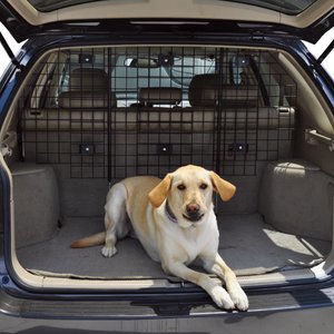 Homemade dog clearance barrier for suv