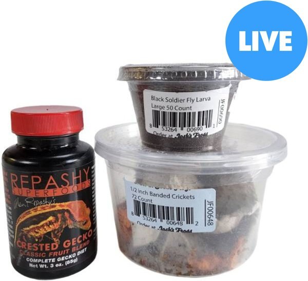 JOSH'S FROGS Crested Gecko Feeder Bundle