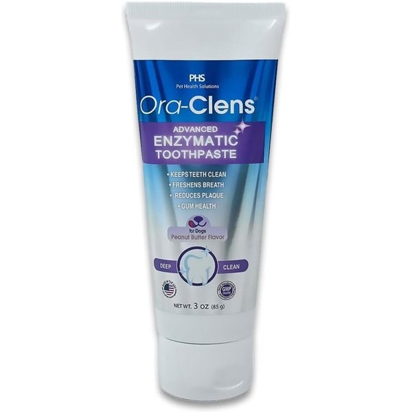Out of Stock ORACLENS Peanut Butter Flavor Dog Toothpaste, 3oz tube