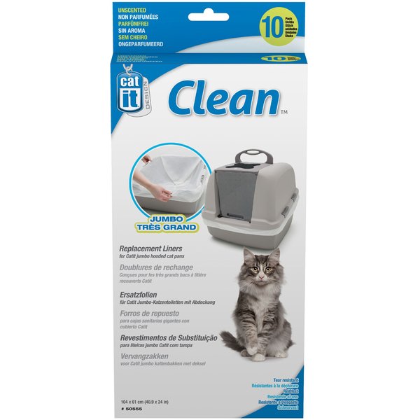 CATIT Biodegradable Cat Pan Liners Jumbo Chewy