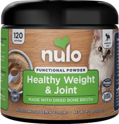 Nulo Functional Healthy Weight & Joint Powder Supplement for Cats, 4.23-oz