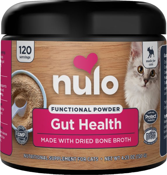 NULO Functional Gut Health Powder Supplement for Cats, 4.23oz