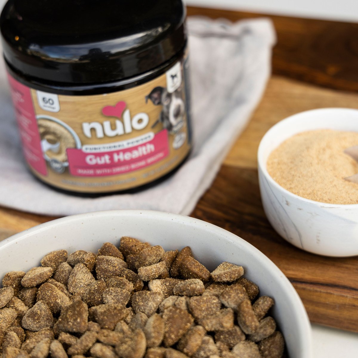 NULO Functional Gut Health Powder Supplement for Dogs, 4.23oz