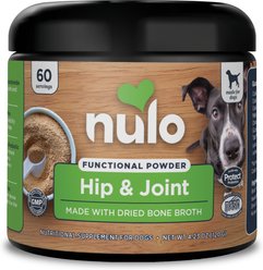Nulo Functional Hip & Joint Health Powder Supplement for Dogs, 4.23-oz