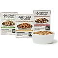 JustFoodForDogs Pantry Fresh Beef, Chicken & Turkey Variety Pack Dog Fresh Food, 12.5-oz bag, case of 6