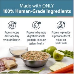 JustFoodForDogs Pantry Fresh Chicken & White Rice Fresh Dog Food, 12.5-oz pouch, case of 6 slide 2 of 9