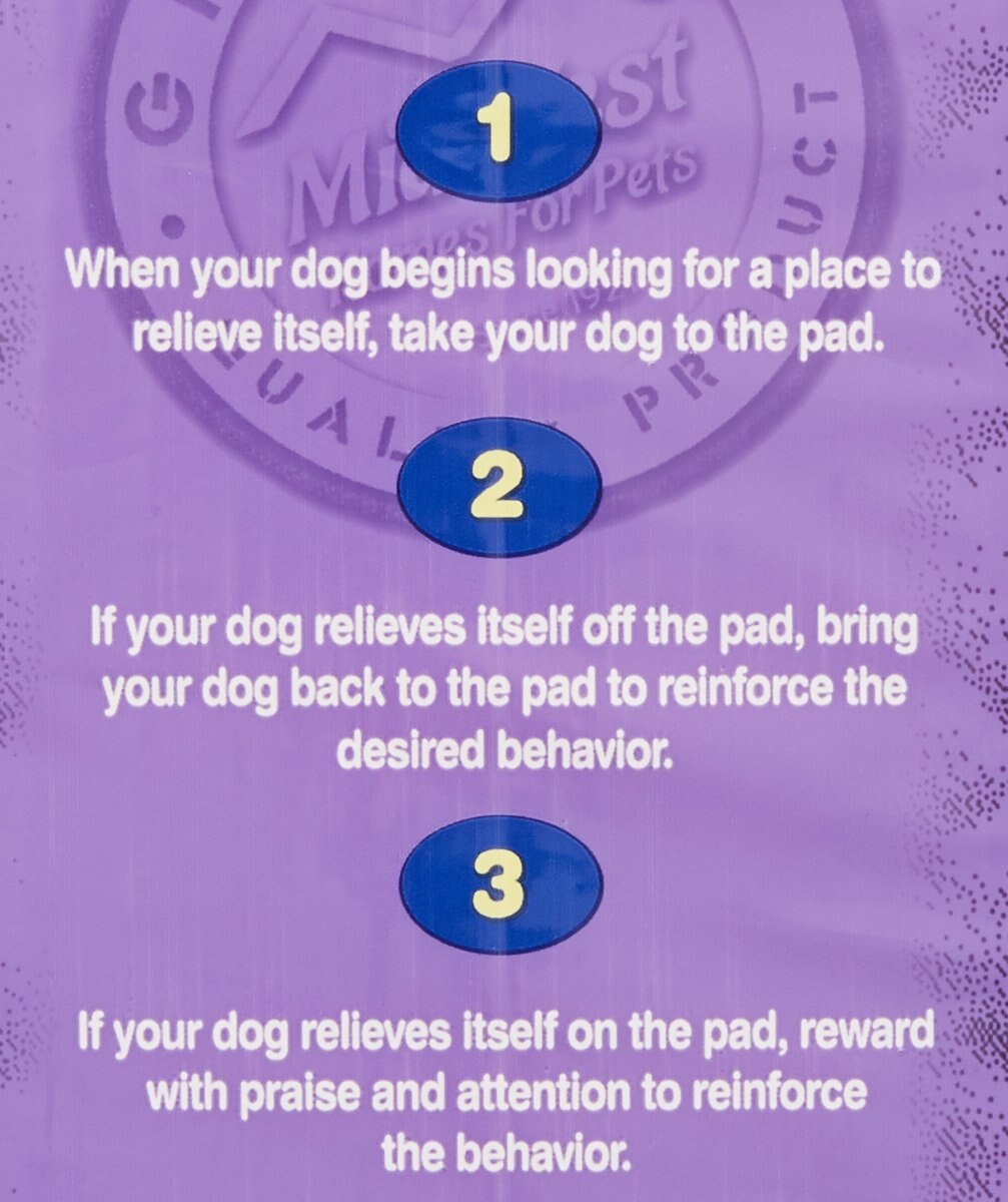 MIDWEST Dry Paws Training & Floor Protection Pads, 50 count