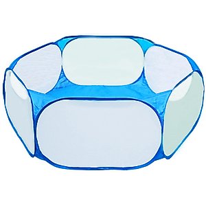 SunGrow Puppy & Cat Playpen, Portable Indoor Fence & Ball Pit
