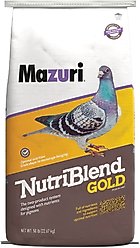Mazuri Nutriblend Gold Extruded Pigeon Food, 50-lb bag