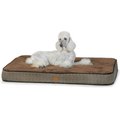 K&H Pet Products Superior Orthopedic Dog Bed, Mocha, Paw Bone Print, Medium 
