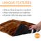 Show in main carousel: K&H Pet Products Self-Warming Dog Crate Pad, Mocha, Mocha, 37 x 54 in slide 4 of 12