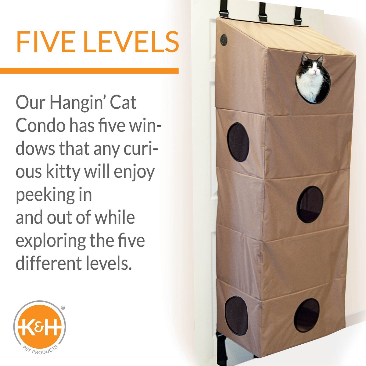 K&h hangin hot sale cat condo