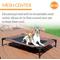 Show in main carousel: K&H Pet Products Original Pet Cot Elevated Pet Bed, Chocolate, Large slide 3 of 13