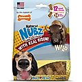 Nylabone Nubz WILD Natural Long Lasting Edible Bison Flavor Small Dog Chew Treat, 12 count