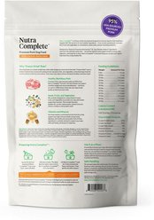 Ultimate Pet Nutrition Nutra Complete Pork Freeze Dog Dry Food, 5-oz bag slide 2 of 2