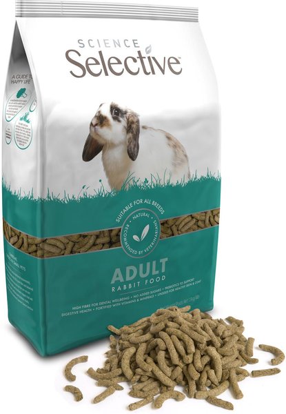 Smeren Echt gebaar SCIENCE SELECTIVE Rabbit Food, 4-lb bag - Chewy.com