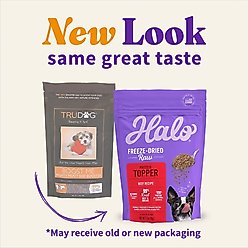 Halo Beef Protein Recipe Freeze-Dried Raw Dog Food Topper, 3.5-oz bag slide 2 of 7