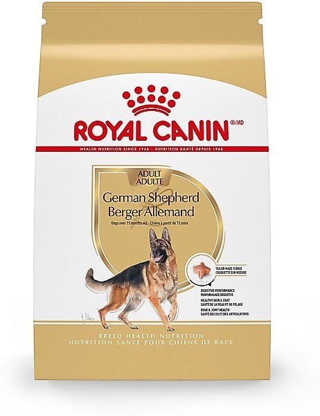 Royal Canin Breed Health Nutrition German Shepherd Adult Dry Dog Food, 30-lb bag slide 1 of 10