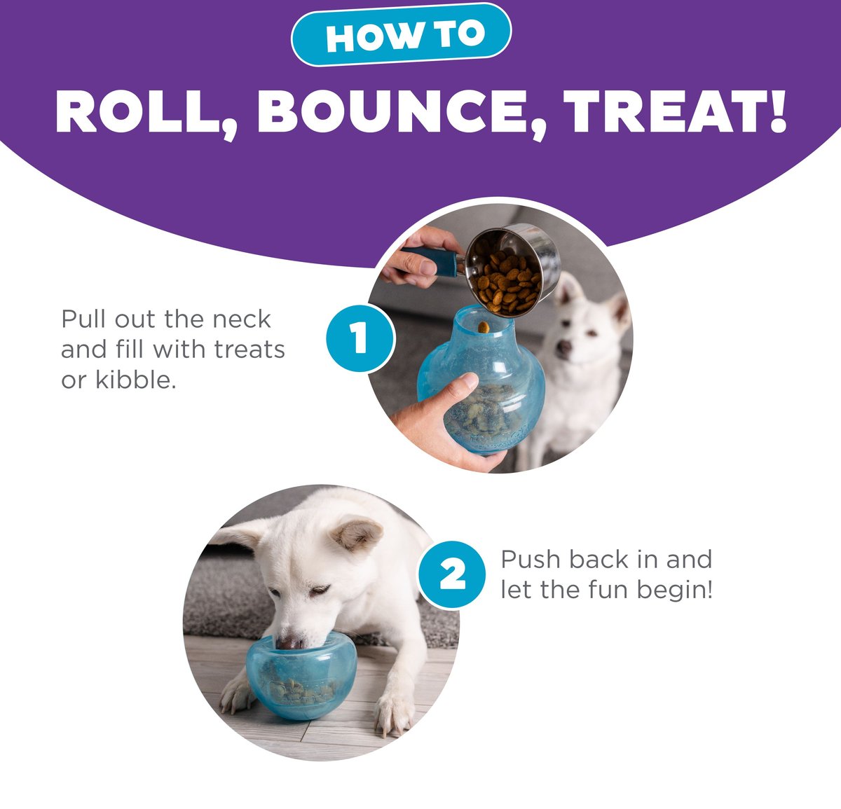 Planet Dog Orbee Pup with Treat Spot for Puppies