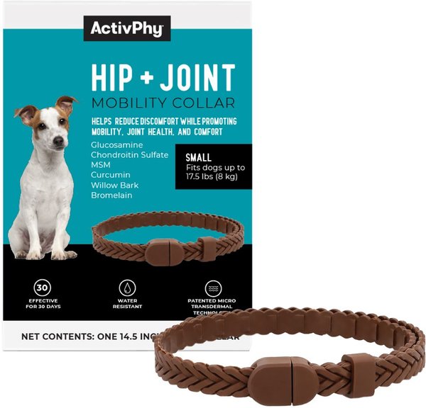 ActivPhy Hip & Joint Mobility Dog Collar, Small slide 1 of 7