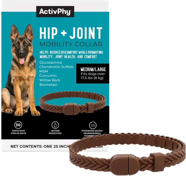 ActivPhy Hip & Joint Mobility Dog Collar, Medium/Large slide 1 of 7