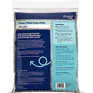 Frisco Paper Pellet Dog Litter, 25-lb bag