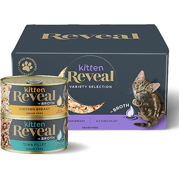 REVEAL Natural Limited Ingredient GrainFree Chicken & Tuna in Broth
