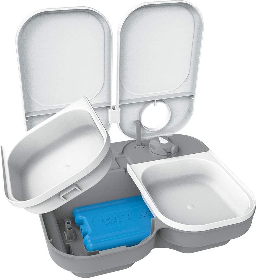 CAT MATE C200 2Bowl Automatic Dog & Cat Feeder, 4cup