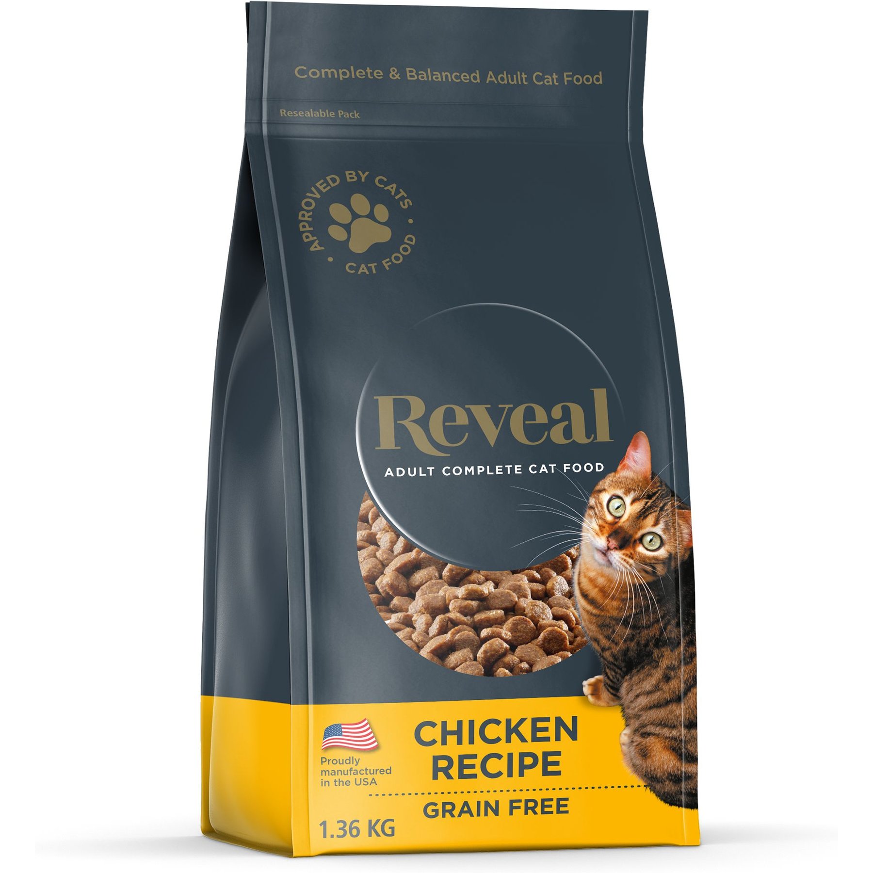 REVEAL Natural Complete Balanced Grain Free Chicken Recipe Dry