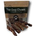 Top Dog Chews Braided Bully Sticks Dog Treats, 6-in, case of 5
