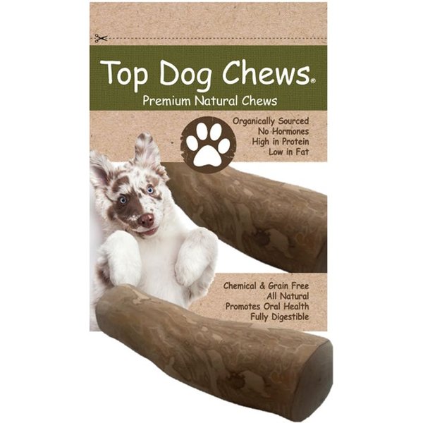 TOP DOG CHEWS Coffee Wood Chew Dog Treats, XLarge