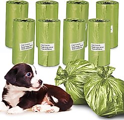 SunGrow Dog & Cat Poop Bags, Waste Disposal Rolls Refills, Unscented, 120 Count