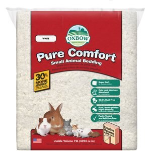 Oxbow Pure Comfort Small Animal Bedding, White, 144-L