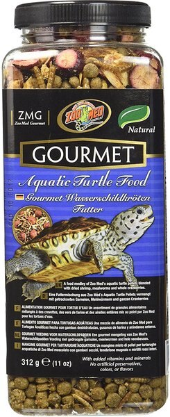 Zoo Med Gourmet Aquatic Turtle Food, 22-oz slide 1 of 5