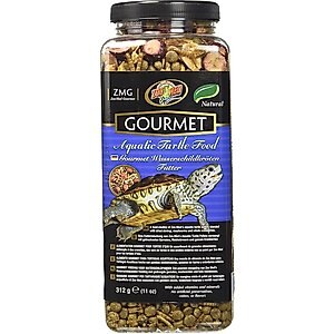 Zoo Med Gourmet Aquatic Turtle Food, 22-oz