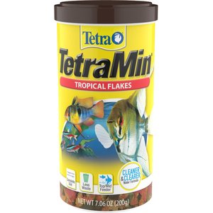 TetraMin Tropical Flakes Fish Food, 7.06-oz jar, bundle of 2