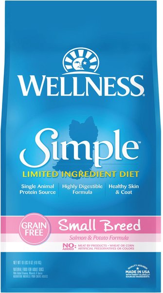 Wellness small 2025 breed salmon