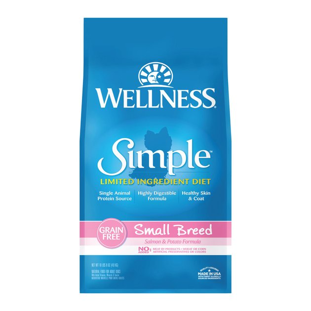 WELLNESS Simple Limited Ingredient Diet GrainFree Small Breed Salmon