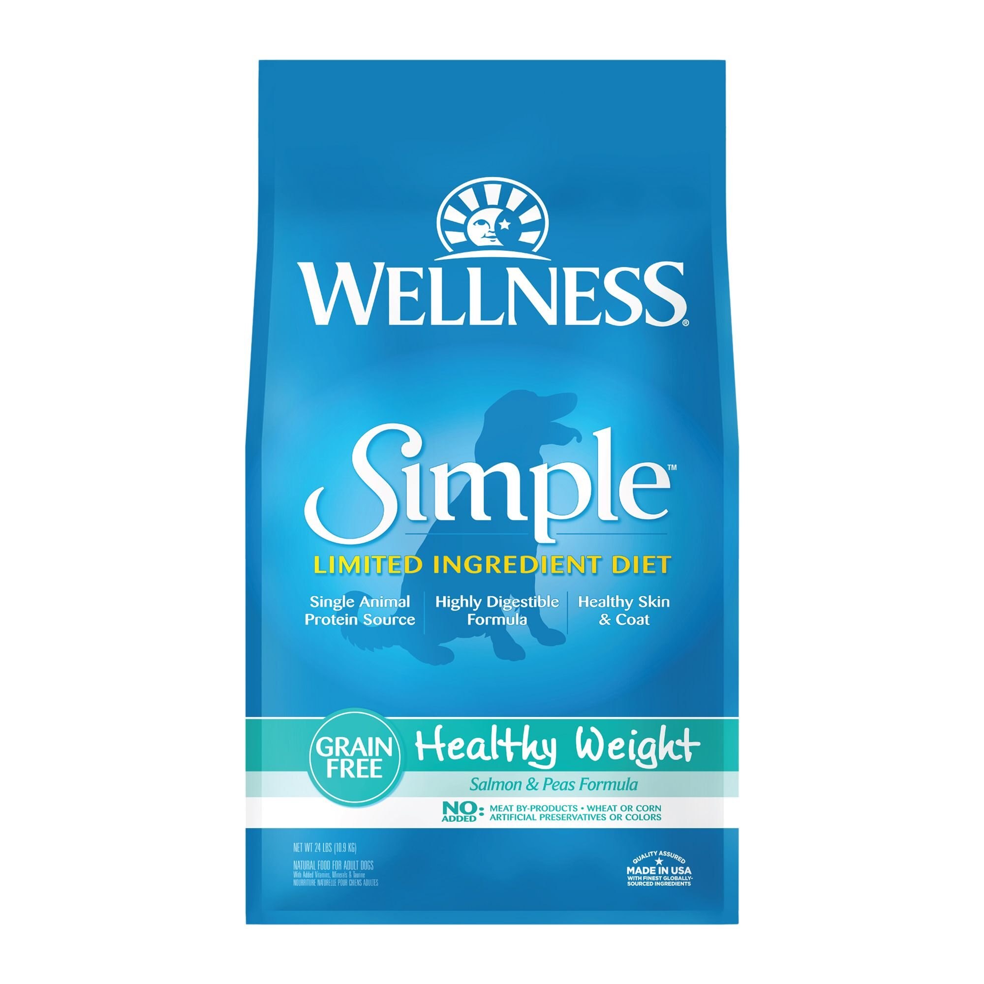 WELLNESS Simple Limited Ingredient Diet Grain-Free Healthy Weight 