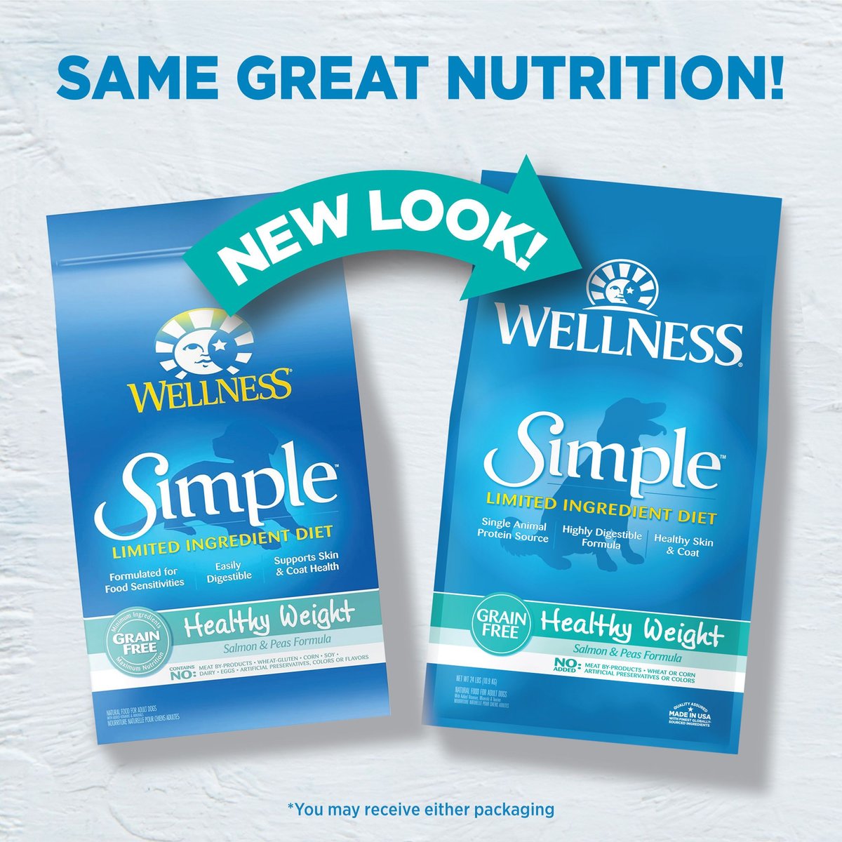 WELLNESS Simple Limited Ingredient Diet GrainFree Healthy Weight