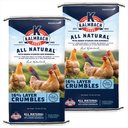 Kalmbach Feeds All Natural 16% Protein Layer Crumbles Chicken Feed, 50-lb bag, bundle of 2