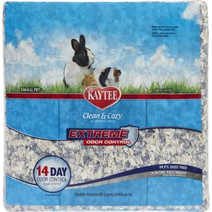Kaytee Clean & Cozy Extreme Odor Control Small Animal Bedding, 65-L, bundle of 2