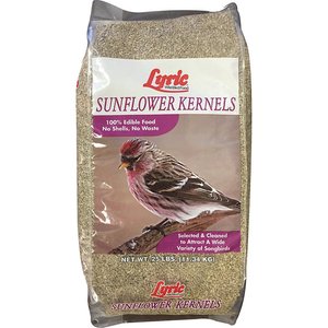 Lyric Sunflower Kernels Wild Bird Food, 25-lb bag, bundle of 2