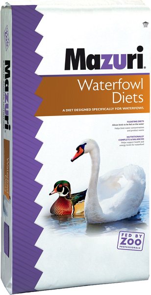 Mazuri Waterfowl Maintenance Duck & Geese Food, 100-lb bag slide 1 of 8