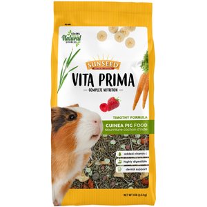 Sunseed Vita Prima Guinea Pig Food, 8-lb bag, bundle of 2
