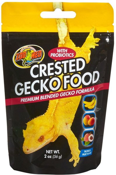 Zoo Med Tropical Fruit Flavor Crested Gecko Food, 2-oz bag, bundle of 2 slide 1 of 2