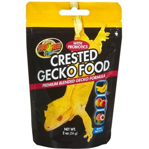 Zoo Med Tropical Fruit Flavor Crested Gecko Food, 2-oz bag, bundle of 2