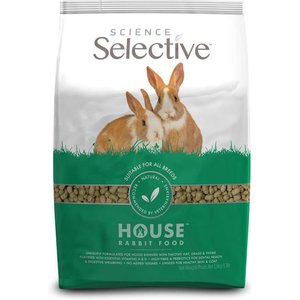Science Selective House Rabbit Food, 3.3-lb bag, bundle of 2