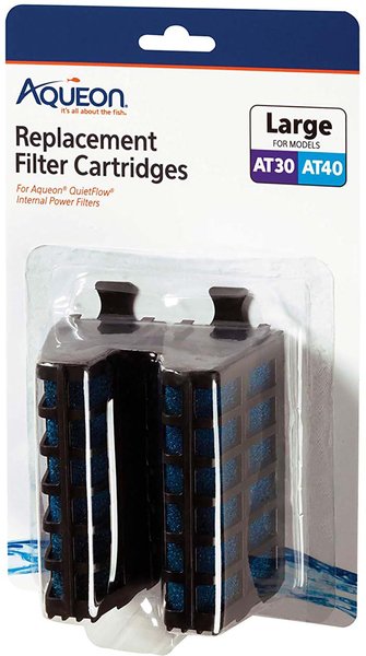 Aqueon Large Internal Filter Replacement Cartridge, 6 count slide 1 of 2