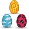 Show in main carousel: SunGrow Soft Rubber Bouncy Egg Ball Dog Squeaky Chew Toys for Interactive Fetch Play, 3 count slide 2 of 7